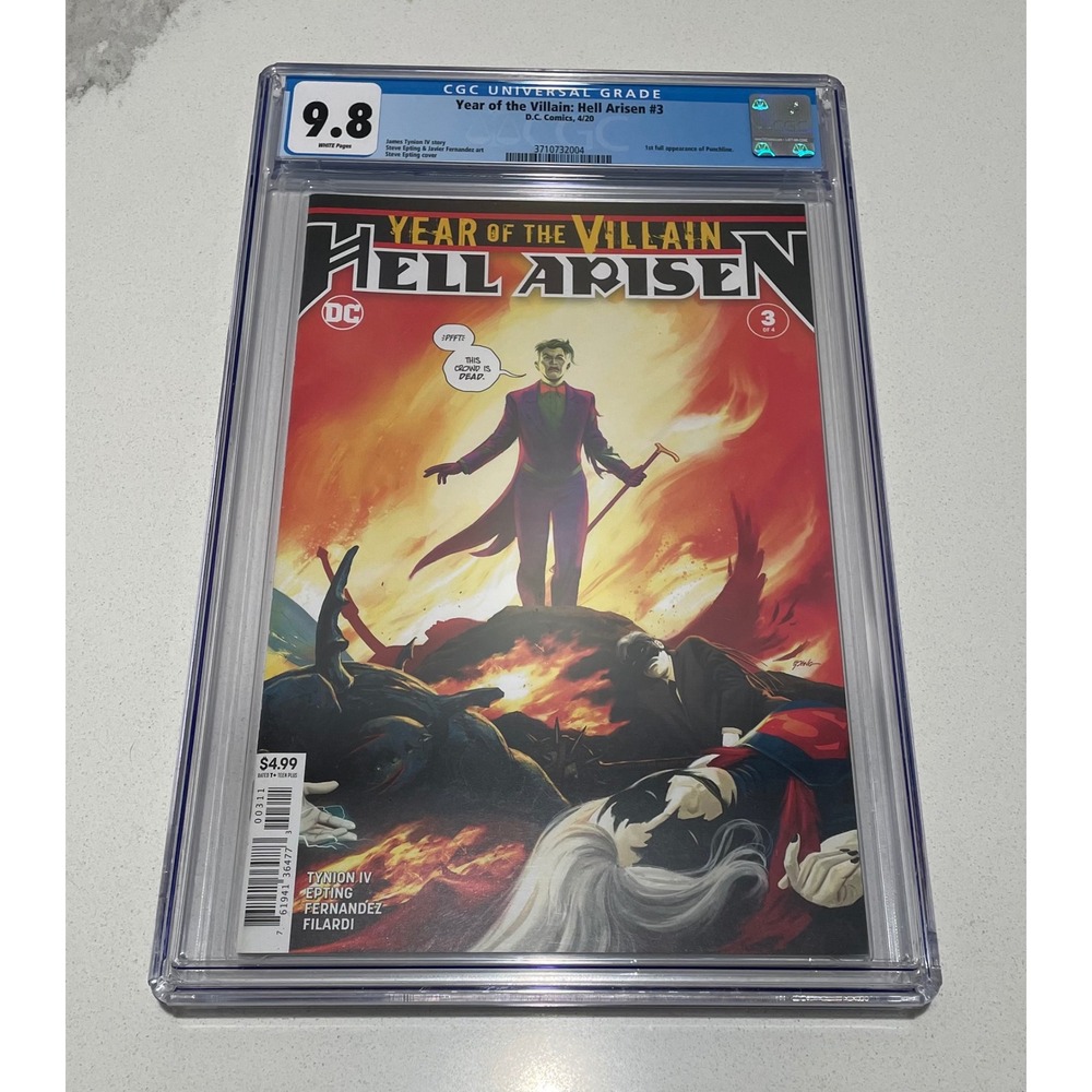 Year of the Villain Hell Arisen 3 CGC 9.8 1st App Punchline DC Comics 2020